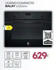 Tien 21 Balay - horno compacto oferta