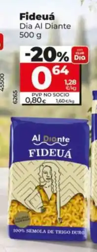 Dia Supermercados Dia Al Diante fideuá oferta