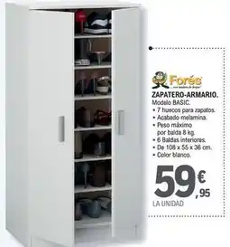 E.Leclerc Fores - zapatero armario oferta