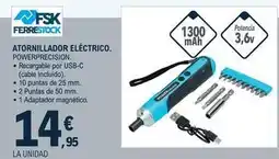 E.Leclerc Ferrestock - atornillador eléctrico oferta