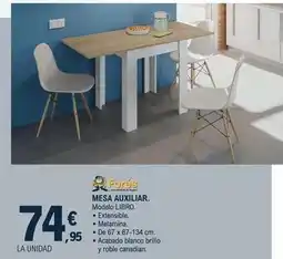 E.Leclerc Fores - mesa auxiliar oferta