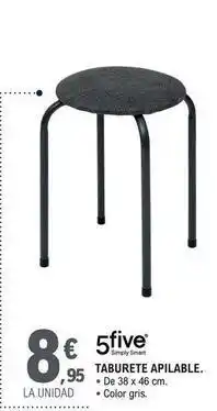 E.Leclerc 5 five simply smart - taburete apilable oferta