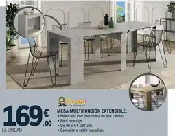 E.Leclerc Fores - mesa multifunción extensible oferta