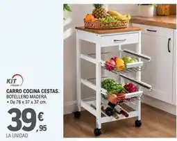 E.Leclerc Kit closet - carro cocina cesta oferta