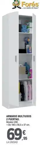 E.Leclerc Fores - armario multiusos 2 puertas oferta