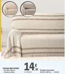 E.Leclerc Colcha multiusos oferta
