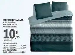 E.Leclerc Eco+ - edredon estampado oferta