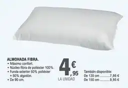 E.Leclerc Almohada fibra oferta