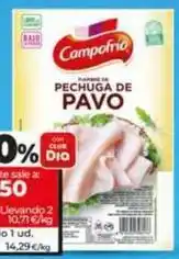 Dia Campofrío - pechuga de pavo oferta