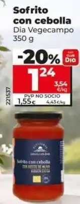 Dia Dia vegecampo - sofrito con cebolla oferta