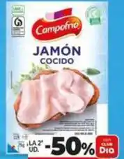 Dia Campofrío - jamón cocido oferta