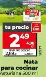 Dia Asturiana - nata para cocinar oferta