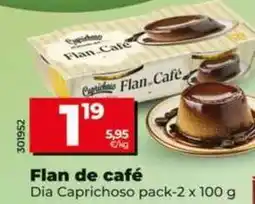 Dia Dia caprichoso - flan de café oferta