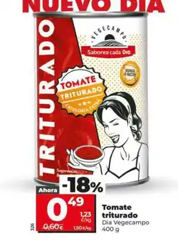 Dia Dia vegecampo - tomate triturado oferta