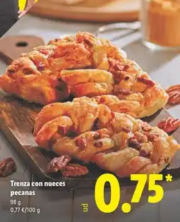 Lidl Trenza con nueces pecanas oferta