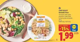 Lidl Chef select - ensalada cesar oferta