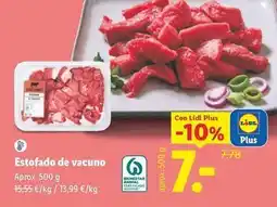 Lidl Estofado de vacuno oferta