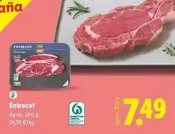 Lidl Entrecot oferta