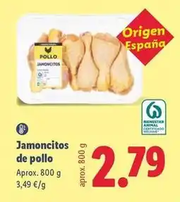 Lidl Jamoncitos de pollo oferta
