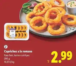 Lidl Caprichos a la romana oferta