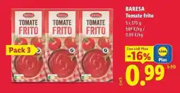 Lidl Baresa - tomate frito oferta