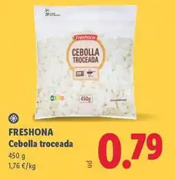 Lidl Freshona - cebolla troceada oferta