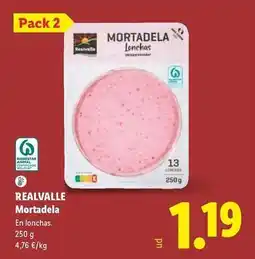 Lidl Realvalle - mortadela oferta