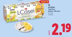 Lidl Milbona - casa fresa plátano-pina coco oferta