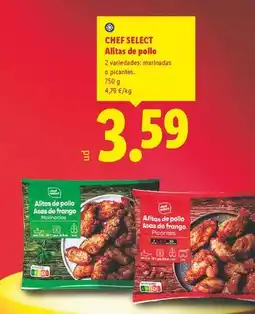 Lidl Chef select - alitas de pollo oferta