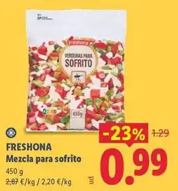 Lidl Freshona - mezcla para sofrito oferta