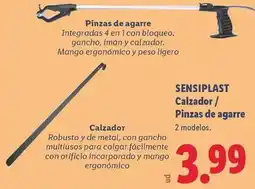 Lidl Sensiplast - calzador / pinzas de agarre oferta