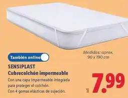 Lidl Sensiplast - cubrecolchón impermeable oferta