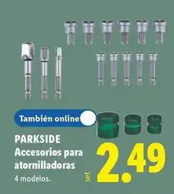 Lidl Parkside - accesorios para atornilladoras oferta
