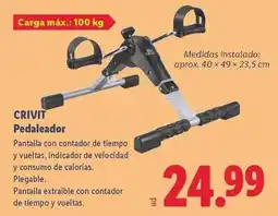 Lidl Crivit - pedaleador oferta
