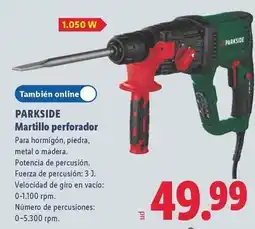 Lidl Parkside - martillo perforador oferta