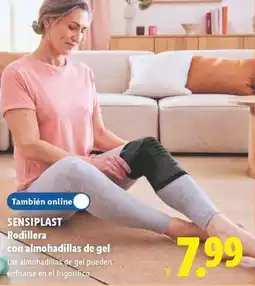 Lidl Sensiplast - rodillera con almohadillas de gel oferta
