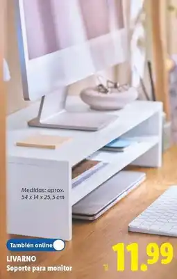 Lidl Livarno - soporte para monitor oferta