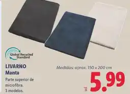 Lidl Livarno - manta oferta