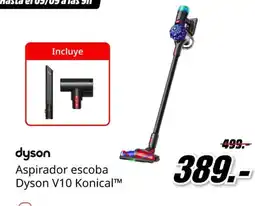MediaMarkt Dyson - aspirador escoba v10 konicaltm oferta