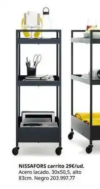 IKEA Nissafors carrito oferta