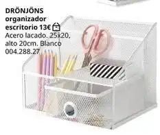 IKEA Blanco - drönjöns organizador escritorio oferta