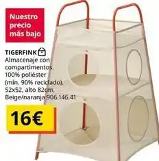 IKEA Almacenaje con compartimentos. 100% poliéster oferta