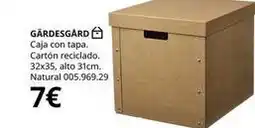 IKEA Garadesgard caja con tapa oferta