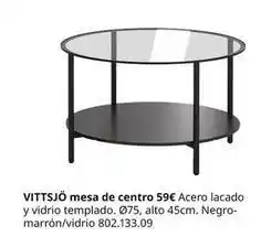IKEA Vittsjo mesa de centro oferta
