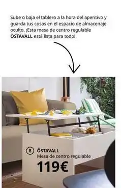 IKEA Lista - mesa de centro regulable oferta
