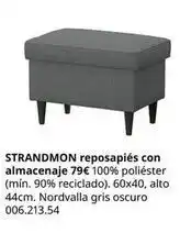 IKEA Strandmon - reposapiés con almacenaje oferta