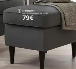 IKEA Strandmon - reposapiés con almacenaje oferta