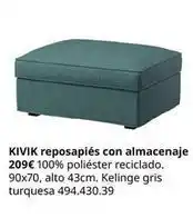 IKEA Kivik - kivik reposapiés con almacenaje oferta