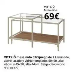 IKEA Nido - vittsjó mesa oferta