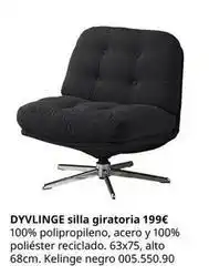 IKEA Dyvlinge silla giratoria oferta